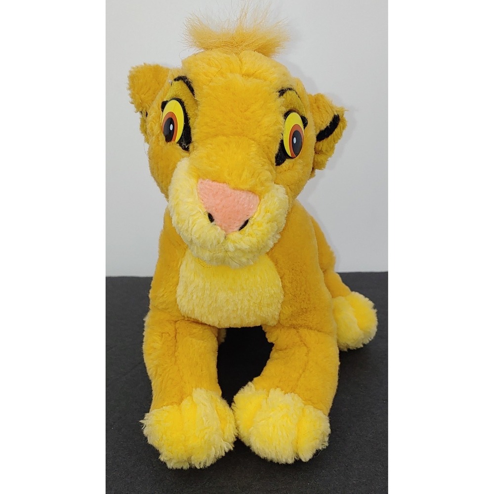 Disney Baby Simba Bean Bag Plush 6x8" The Lion King Applause Bean Bag